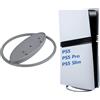Supporto Verticale per Console PS5/PS5 Pro E PS5 Slim, Base Stand Di Ricambio Co