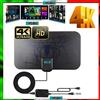 andowl Antenna TV Portatile da Interno a Pannello Amplificata DVB-T2 Camper Barca Casa