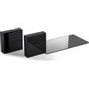 Meliconi Copri Cavi TV 20x20 cm Mensola Vetro 480521 Meliconi Ghost Cubes Shelf