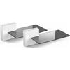 Meliconi Staffa a parete Ghost Cubes Soundbar Bianco 7 Kg Bianco 480528 Meliconi