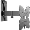 Meliconi Supporto TV Parete 40 pollici Peso max 25 kg Vesa Meliconi SlimStyle Plus 200 SR