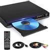 Okyuk Lettore DVD HD con porta HDMI, region free per Smart TV, Cavo di uscita HDMI/RCA