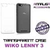 COVER TRASPARENTE PER WIKO LENNY 3 CUSTODIA PROTEZIONE TPU TRANSPARENT SLIM CASE