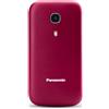 Panasonic Telefono Cellulare Clamshell 2.4" Bluetooth microUSB Rosso KX-TU400EXR Panasonic