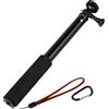 Hama Bastone Asta Supporto per Gopro Action Cam Metallo Nero 7004299 Selfie 90 Hama