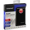Intenso Hard Disk Esterno HDD 2.5" 1 TB USB 3.0 Nero 6021560 Memory Case Intenso