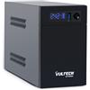 Vultech Gruppo Continuità linea interattiva 1 kVA 530W 2 prese AC UPS1000VA-LFP VULTECH