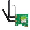 Tp-Link Scheda di rete Pci Express Wifi Tp Link Interna 300 Mbps TL-WN881ND