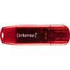 Intenso Pen Drive Chiavetta USB 128 GB USB tipo A 2.0 Rosso, Trasparente 3502491 Intenso