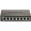 D-Link Switch Gestito 8 porte Gigabit Ethernet (10/100/1000) D-Link DGS-1100-08V2