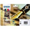 Epson Cartuccia Epson WF 2510 Originale C13T16264020 Multipack 4 Cart Serie 16
