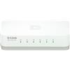 D-Link Switch di Rete 5 Porte Non Gestito Fast Ethernet Bianco D-Link GO-SW-5E/E