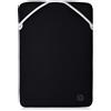 HP Custodia Reversible Protective 15.6'' Silver Laptop Sleeve HP 2F2K5AA