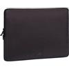 Rivacase Borsa per Notebook 15.6" Custodia a tasca Nero Rivacase 7705 BLACK