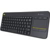 Logitech Tastiera Wireless touchpad per TV pc senza fili USB Logitech K400 920-007135