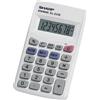 Sharp Calcolatrice tasca LCD 34 g Sharp EL233SB