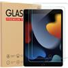 Gerutek 2 Pellicola Protettiva per Ipad 10.2 2021/2020/2019 (9A/8A/7A)Vetro Temperato