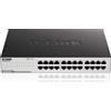 D-Link Switch di Rete 24 Porte Non Gestito L2 Gigabit Ethernet Nero D-Link GO-SW-24G/E