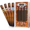 CUBA MINI GIFT SET 4x5ML EAU DE TOILETTE PROFUMO UOMO RED BLUE ORANGE GOLD NUOVO