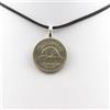 A Bijoux Minerali Collezione. Collana Moneta Canada 5 Centesimi - Elisabetta Ii. Co