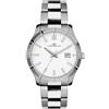 LORENZ GINEVRA 026978FF Orologio Uomo Bianco Acciaio Quarzo 38 mm Data