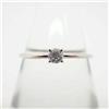 Senza marchio [Nuovo] Anello di chiusura a quattro punti con diamanti Pt900 misura USA 6,5 ...
