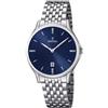 Festina Orologio Uomo 39 mm Acciaio Movimento Quarzo 5 atm Silver Blu F16744-3 Festina