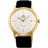 ORIENT Bambino V2 JAPAN MOVEMENT Dorato Orologio Uomo Automatico FAC0000BW0 Cint