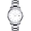 LORENZ GINEVRA 026978AA Orologio Uomo Bianco Quarzo 38 mm Datario