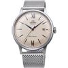 ORIENT Bambino V6 RA-AC0020G10B Orologio Uomo Automatico Panna Maglia Milan
