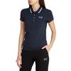 DISCLAIMER Polo Donna EA7 Emporio Armani Cotone Manica Corta Logo 3RTF04 1554 Blu