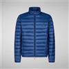 SAVE THE DUCK Piumino Uomo Save The Duck Giga 17 Alexander D32430M animal-free 90025 Blu Royal