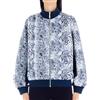 LIUJO Felpa Donna Liu Jo Full Zip Tasche Logo Moda TF3143J4538 Q9469 Blu