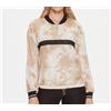 LIUJO Felpa Donna Liu Jo Poliestere Regular Zip Girocollo Logo TA4018 40708 Beige