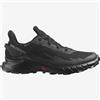 SALOMON Scarpe Uomo Salomon Alphacross 4 GTX Trail running Contagrip 470640 Nero