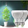 SANSI 100W Lampade LED con spettro completo per piante Alto rendimento Casalinga