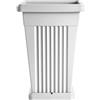 Bama Vaso Piramide cm 40x40xH 59 Lt. 50 Bianco Bama 6125006