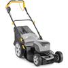 ALPINA Tagliaerba Elettrico 48V 2 x 4Ah Taglio 46 cm con Sacco AL5 4648 S Alpina