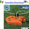 Claber Irrigatore da giardino circolare girella Aqualux plus Claber