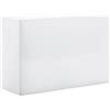 VivaGarden Fioriera da Interno Illuminata in Pp Ricaricabile 80x35x50h cm Bianco Vivagarden