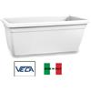 Veca Fioriera Rettangolare Anthea cm 100 Bianca Veca 8003