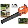 Black & Decker Soffiatore foglie Giardino 18V Litio - Bcbl 200L Black & Decker