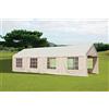 G. DEL RE Set 4 Teli per Gazebo 4x1 m Laterali Bianco per Gazebo Big Royal Giardini del Re
