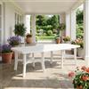 IPAE PROGARDEN Tavolo da Giardino Allungabile 180-240x100x72 Antracite Trio Plus IPAE PROGARDEN