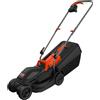 Black & Decker Tagliaerba Elettrico Black & Decker Tosaerba Taglio 32cm 1000W Sacco 30L BEMW351