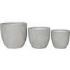 VivaGarden Vaso Mimosa Fibra di argilla Grigio VivaGarden