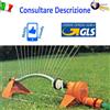 Claber Irrigatore da giardino oscillante Compact 160 8740 Claber