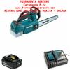 MAKITA motosega DUC254CZ elettrosega 18v brushles LAMA carving 25cm