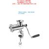 Tre Spade Tritacarne 8 Tre spade trita macina carne manuale acciaio inox TC8 10800/I