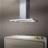 Elica Cappa Cucina 90 cm Elica Aspirante Isola Acciaio GALAXY ISLAND WHIX/A/90X45